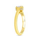 Anillo, 0.56ctw Diamantes, Oro Amarillo de 14K