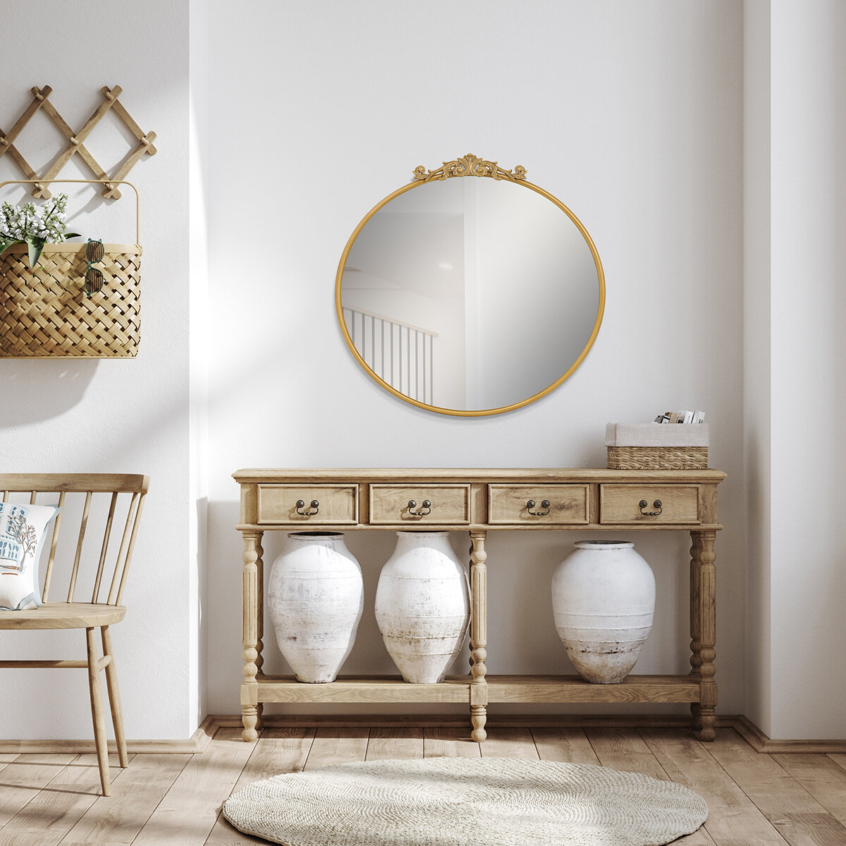 Life In Style. Espejo de Pared Redondo Life In Style. Espejo de Pared Redondo