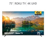 Sharp Pantalla 75" 4K UHD Smart TV