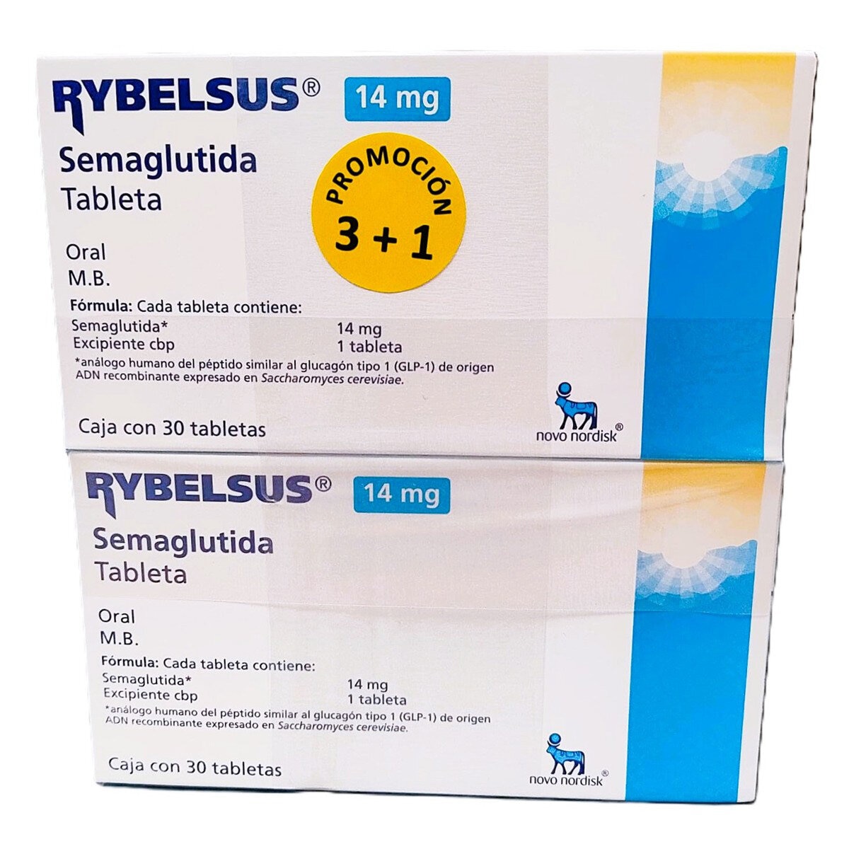 Rybelsus 14 mg 30 Tabletas 4 Pack Rybelsus 14 mg 30 Tabletas 4 Pack