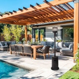 Fire Sense, Calentador de Gas para Exterior Color Negro Fire Sense, Calentador de Gas para Exterior Color Negro