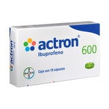 Actron 600 mg 10 Cápsulas