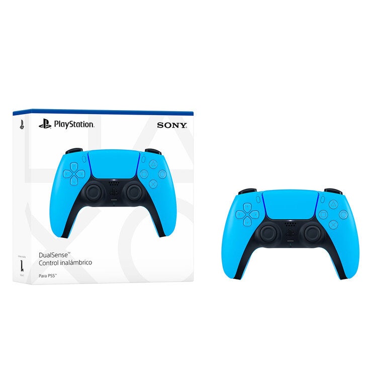 PlayStation 5: DualSense Control Inalámbrico - Starlight Blue PlayStation 5: DualSense Control Inalámbrico - Starlight Blue