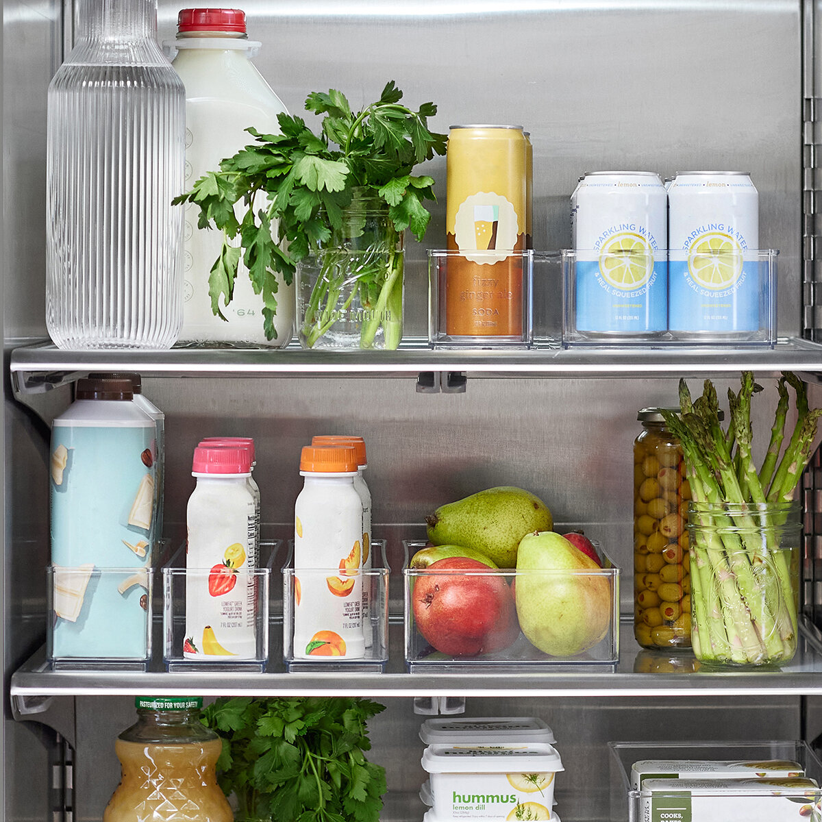 Clearly Set de Organizadores de Plástico, 6 Piezas Clearly Set de Organizadores de Plástico, 6 Piezas