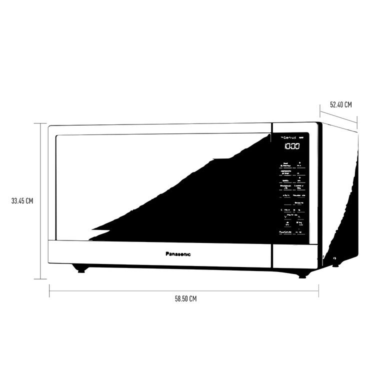 Panasonic, Microondas Inverter 1.6' Panasonic, Microondas Inverter 1.6'