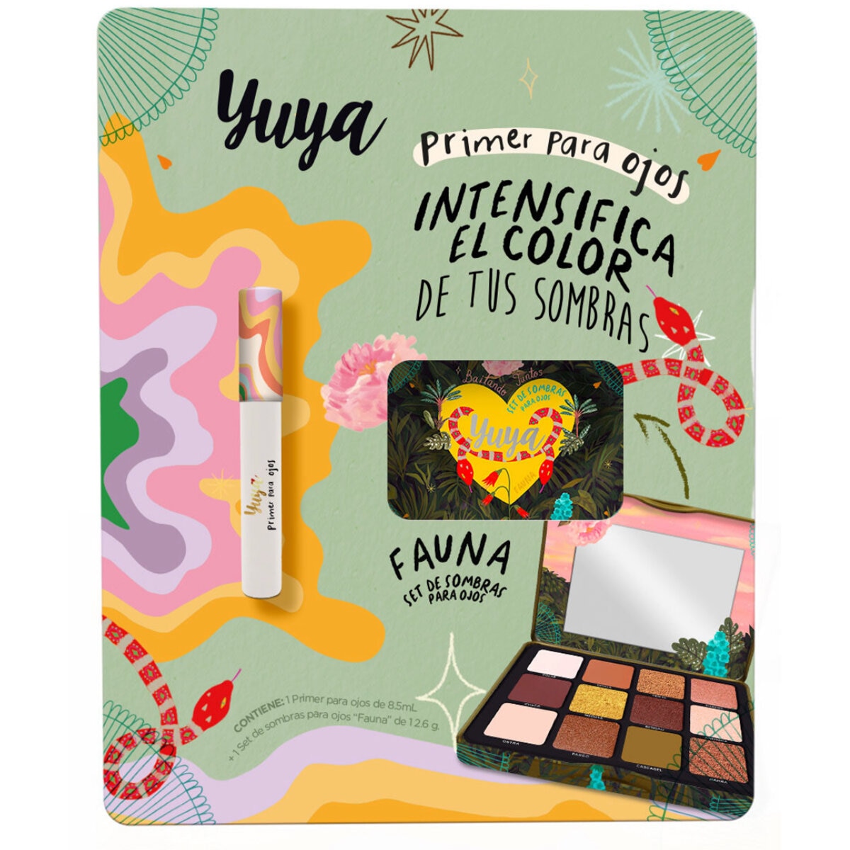 Yuya Set de Sombras y primer Fauna