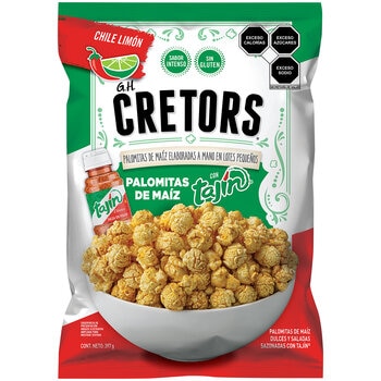 G.H Cretors Palomitas de Maíz Dulces y Saladas Sazonadas con Tajín 397 g