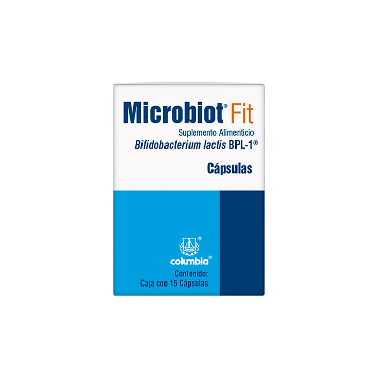 Microbiot Fit 15 Cápsulas (Bifidobacterium Lactis BPL1) | Costco México