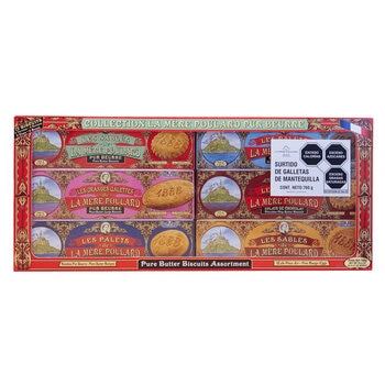 La Mere Poulard Galletas de Mantequilla Surtidas 760g