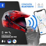 Vento Casco Doble Propósito para Motocicleta CRV-1 