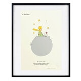 Black Is Color, Cuadro Decorativo El Principito, Enmarcado "Planeta" Black Is Color, Cuadro Decorativo El Principito, Enmarcado "Planeta"