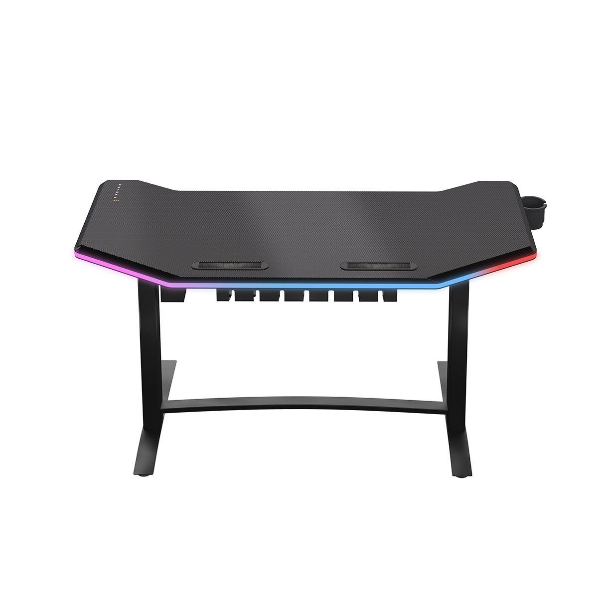 Tresanti, Escritorio con Luces LED de Altura Ajustable para Juegos Tresanti, Escritorio con Luces LED de Altura Ajustable para Juegos