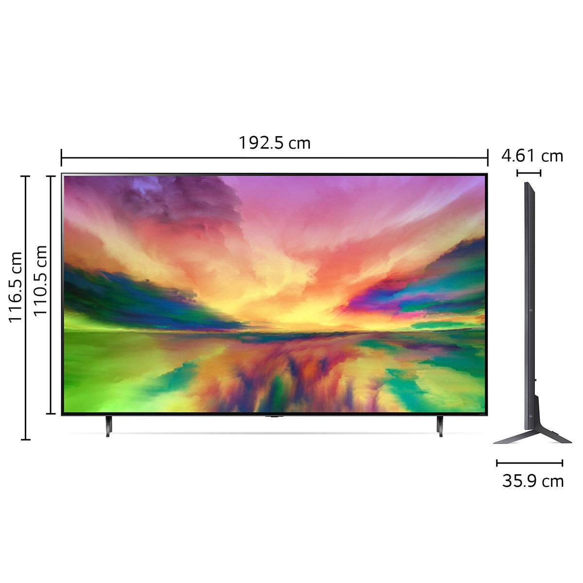 LG Pantalla 86" QNED