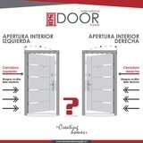 International Door Supply, Puerta de Seguridad Armenia Derecha