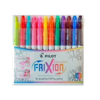pilot plumones borrables 12 piezas