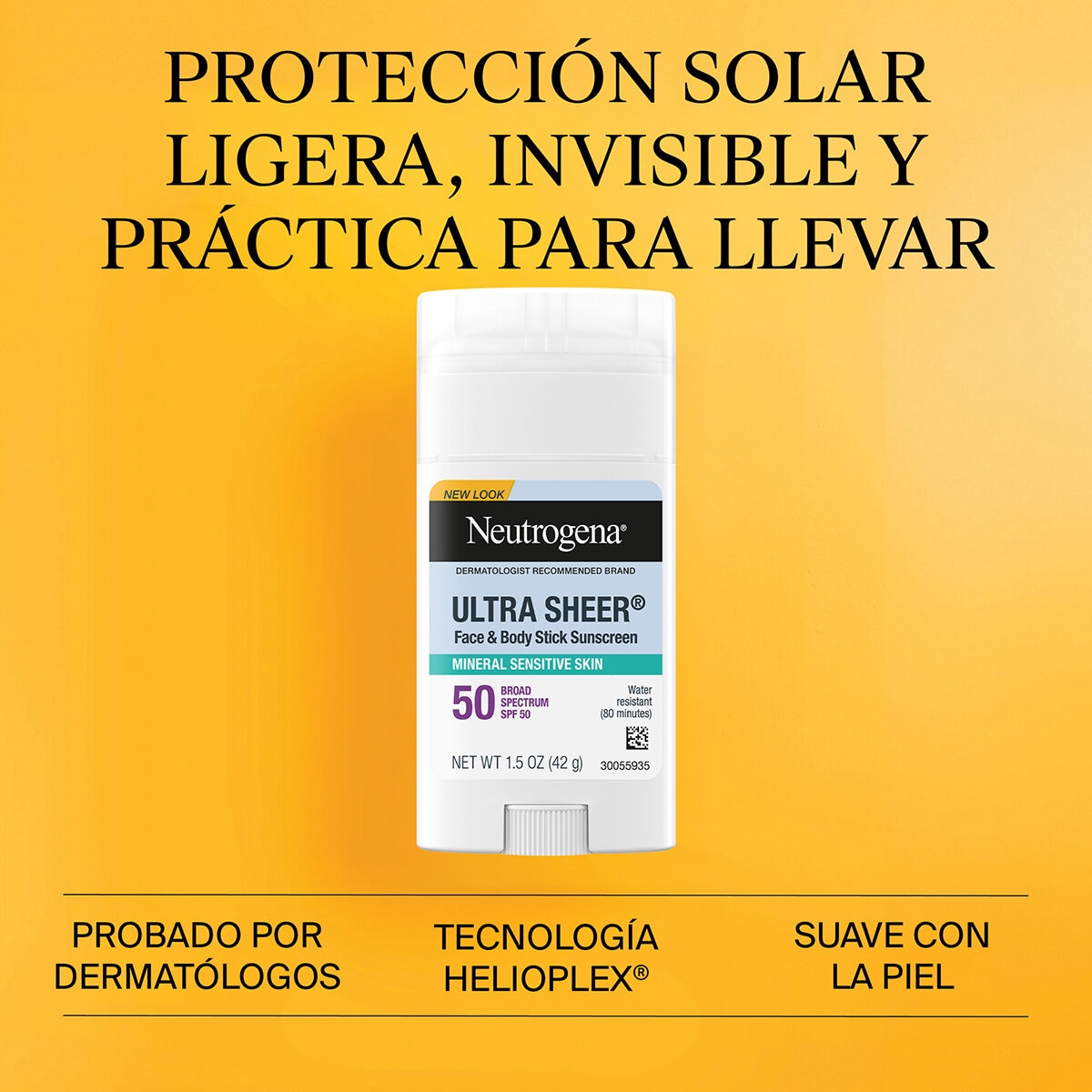 Neutrogena Protector Solar en Barra 2 pzas de 42 g Neutrogena Protector Solar en Barra 2 pzas de 42 g