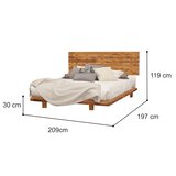 Skanor Muebles, Rimini, Cama King Skanor Muebles, Rimini, Cama King