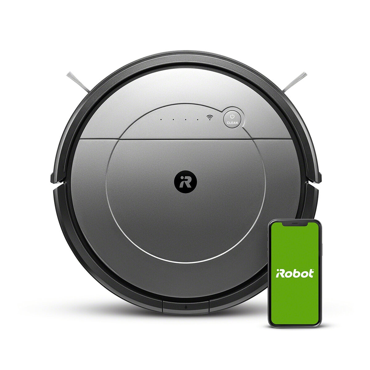 iRobot, Roomba R111 2 en 1 Trapea y Aspira, Con Conexión