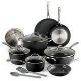 Tramontina Batería de Cocina Antiadherente con Utensilios, 12 Piezas Tramontina Batería de Cocina Antiadherente con Utensilios, 12 Piezas
