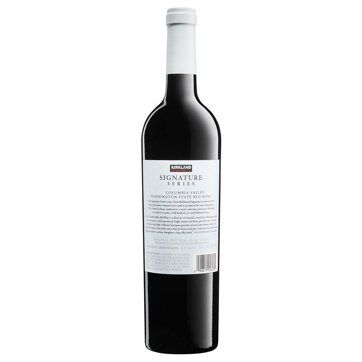 Vino Tinto Kirkland Signature Series Columbia Valley 750ml Vino Tinto Kirkland Signature Series Columbia Valley 750ml