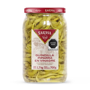 Sarasa Guindilla Piparra en Vinagre 1.7 Kg