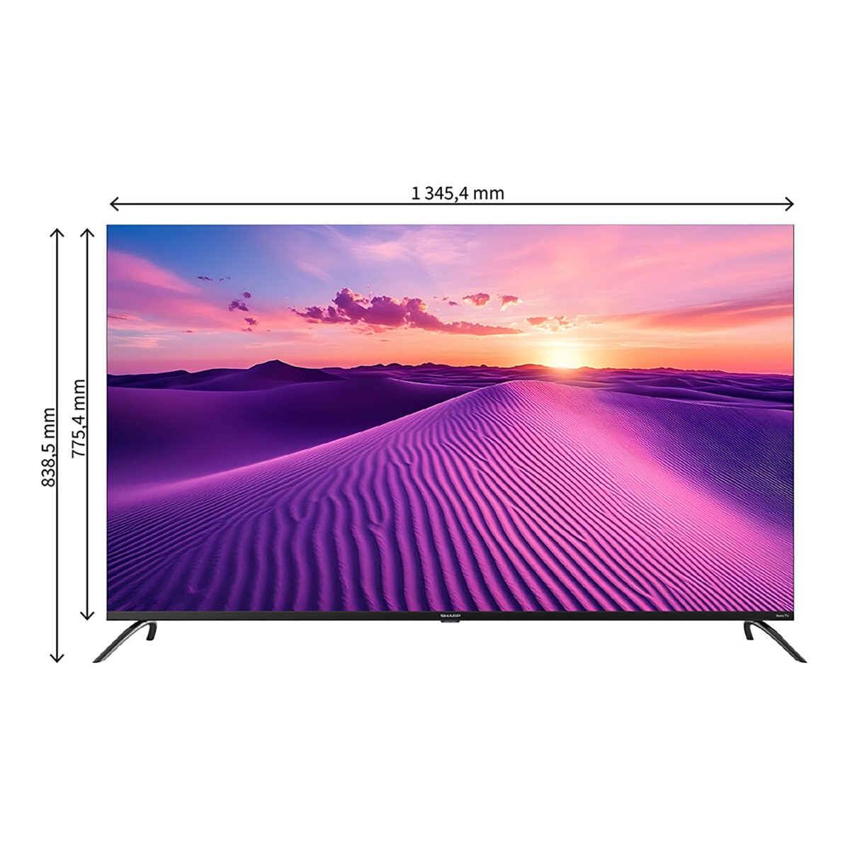 Sharp Pantalla 60" UHD 4K Smart TV Sharp Pantalla 60" UHD 4K Smart TV