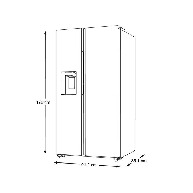 Samsung Refrigerador 27' Side by Side Samsung Refrigerador 27' Side by Side
