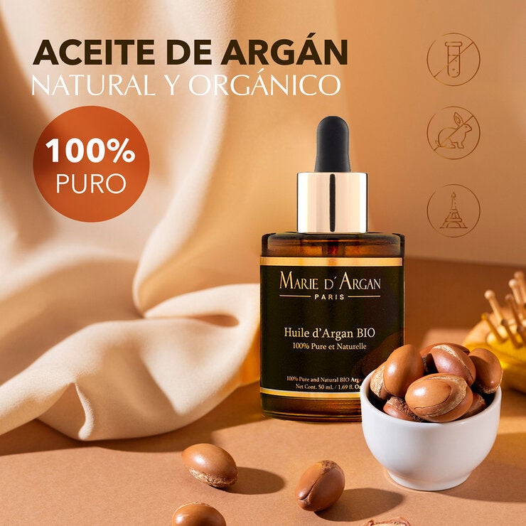 Marie D'Argan, Dúo Aceite de Argán 100% orgánico y vegano Marie D'Argan, Dúo Aceite de Argán 100% orgánico y vegano