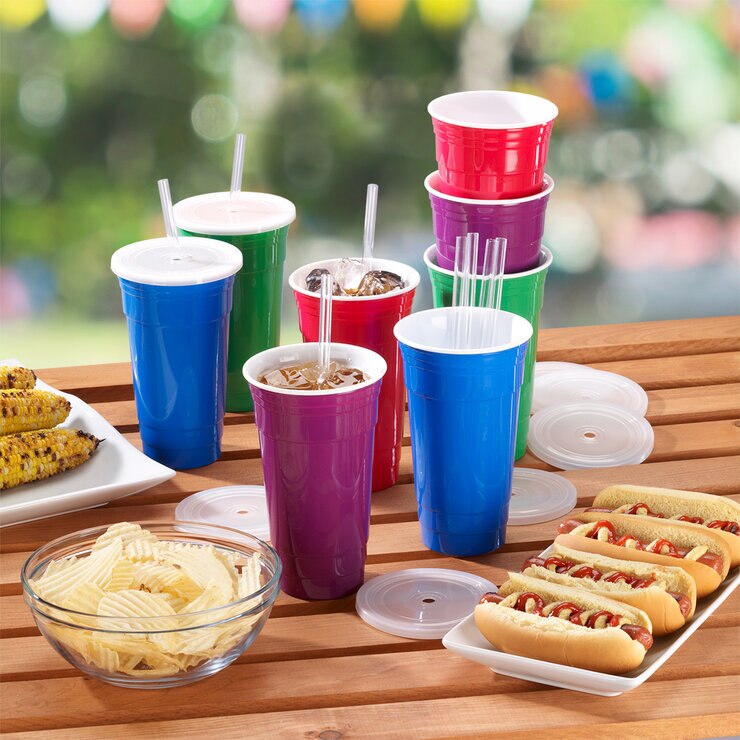 Party Cup Set Juego de Vasos de 946ml 8 Juegos 