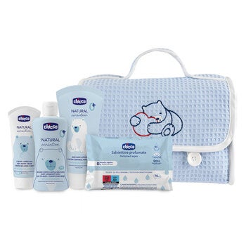 Chicco Set Cosmético Piqué Color Azul Chicco Set Cosmético Piqué Color Azul