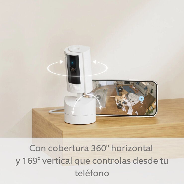 Ring, Kit de Cámaras, Exterior Inalámbrica + Interior Móvil Ring, Kit de Cámaras, Exterior Inalámbrica + Interior Móvil