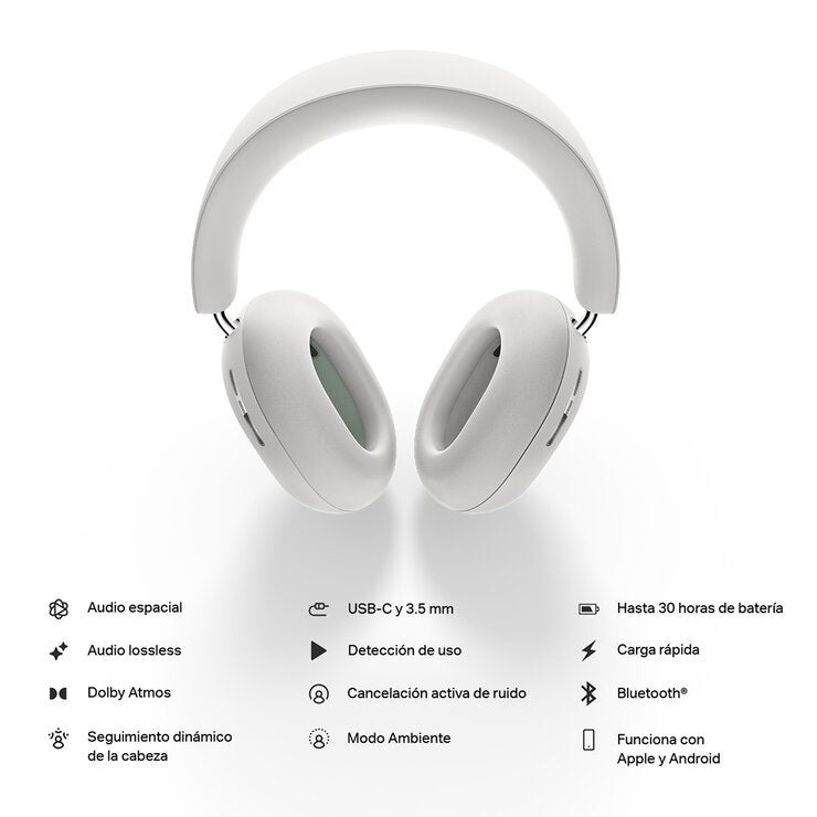 Sonos Ace Audífonos Bluetooth Blancos Sonos Ace Audífonos Bluetooth Blancos