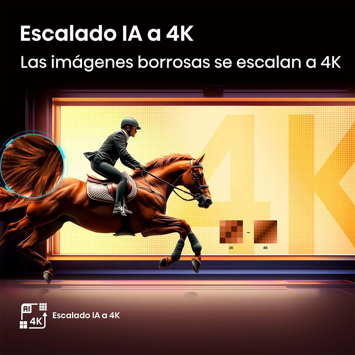 Hisense Pantalla 55" QLED 4K Fire TV Hisense Pantalla 55" QLED 4K Fire TV