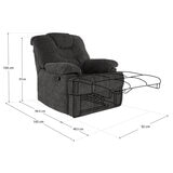 Violanti, Reclinable, Gris