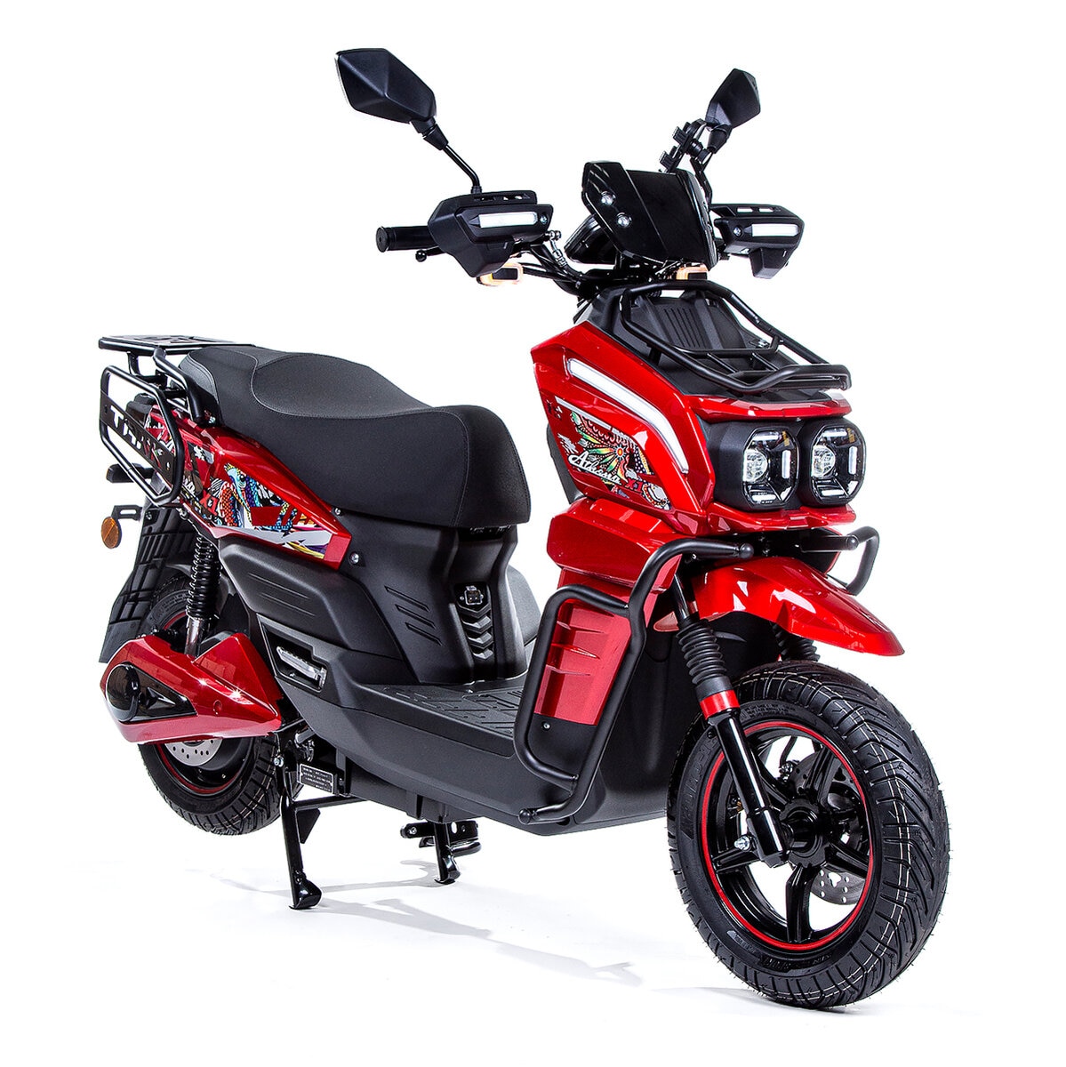 OMO Motocicleta Eléctrica Athena X1 Pro Roja OMO Motocicleta Eléctrica Athena X1 Pro Roja