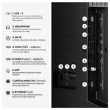 Hisense Pantalla 75" HI-QLED 4K Fire TV 75QD6SFM Hisense Pantalla 75" HI-QLED 4K Fire TV 75QD6SFM