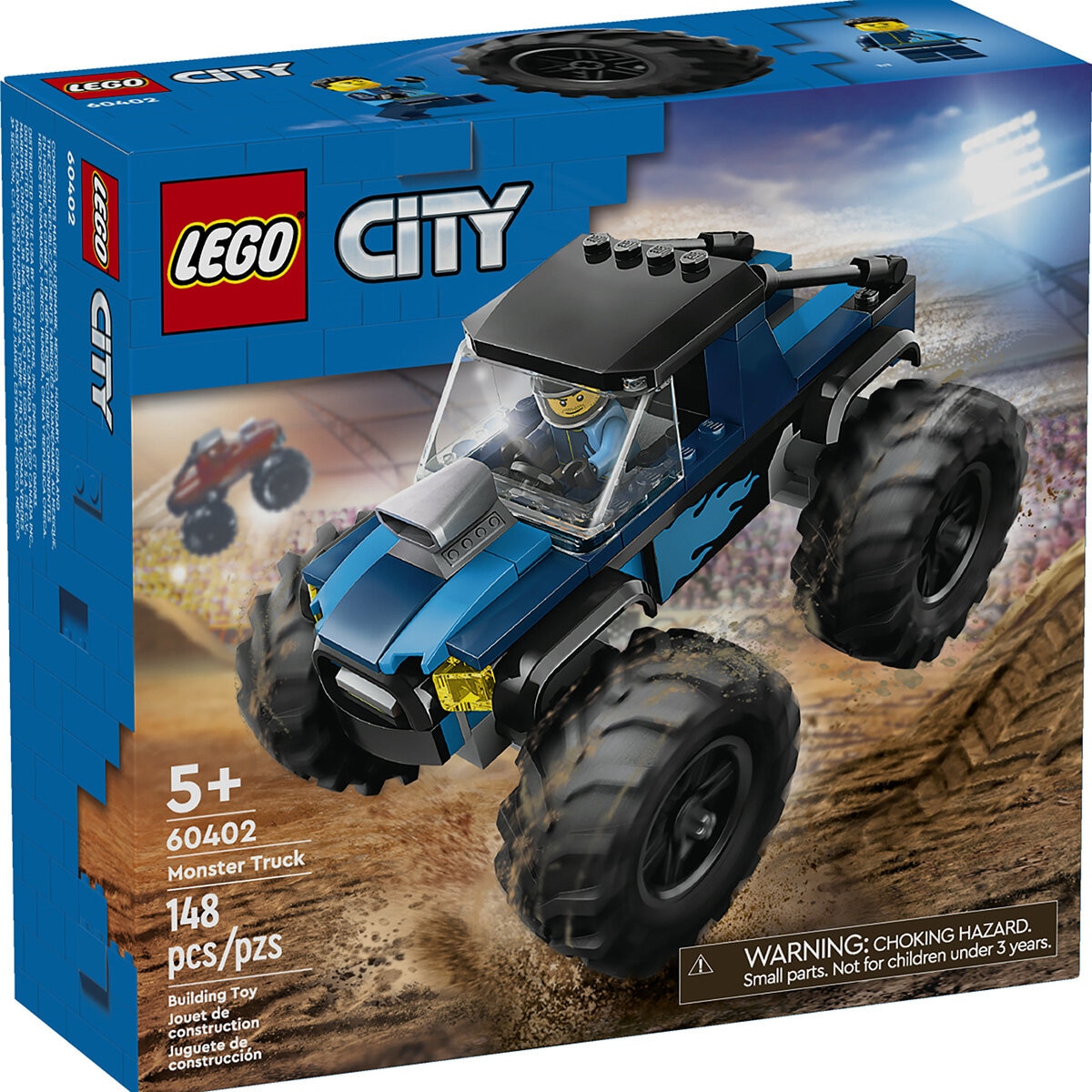 LEGO City Monster Truck Azul LEGO City Monster Truck Azul