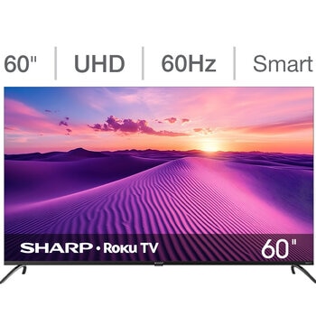 sharp pantalla 60" uhd 4k smart tv