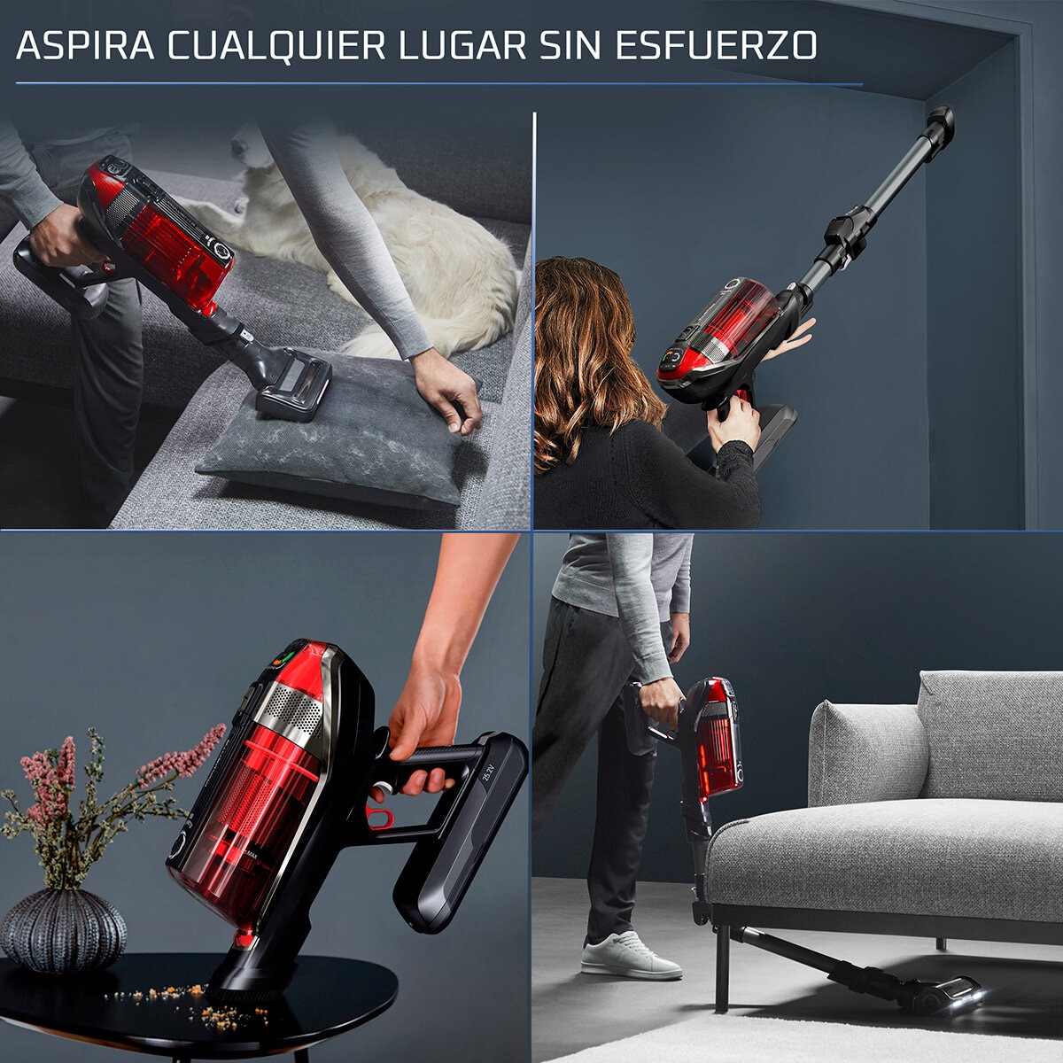 Rowenta XForce Flex 12.60 Incluye Cabezal Aqua Head Rowenta XForce Flex 12.60 Incluye Cabezal Aqua Head