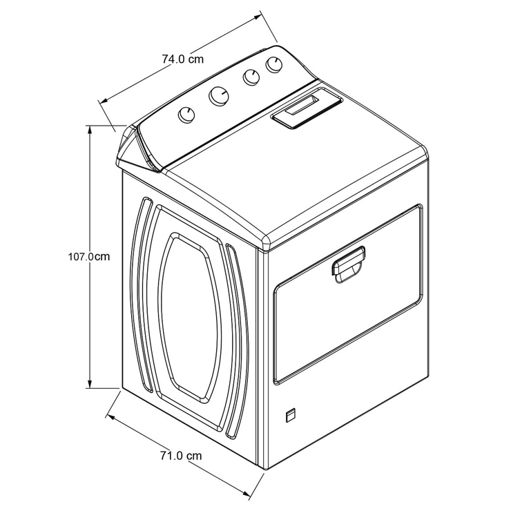 Whirlpool Secadora de Gas 21Kg Whirlpool Secadora de Gas 21Kg