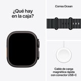 Apple Watch Ultra 3 (GPS + Celular) 49mm Titanio Negro + Correa Ocean Negro - Unitalla Apple Watch Ultra 3 (GPS + Celular) 49mm Titanio Negro + Correa Ocean Negro - Unitalla