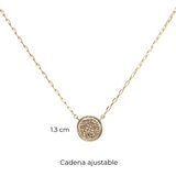 Mayfer, Juego de Mandalas, Collar y Aretes en Aleación de Metal Mayfer, Juego de Mandalas, Collar y Aretes en Aleación de Metal