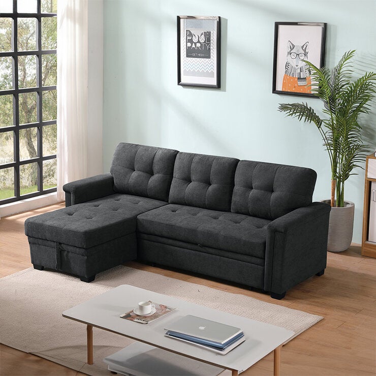 Montbrook Home, Ashlyn, Sofá Cama Seccional con Puerto USB Montbrook Home, Ashlyn, Sofá Cama Seccional con Puerto USB