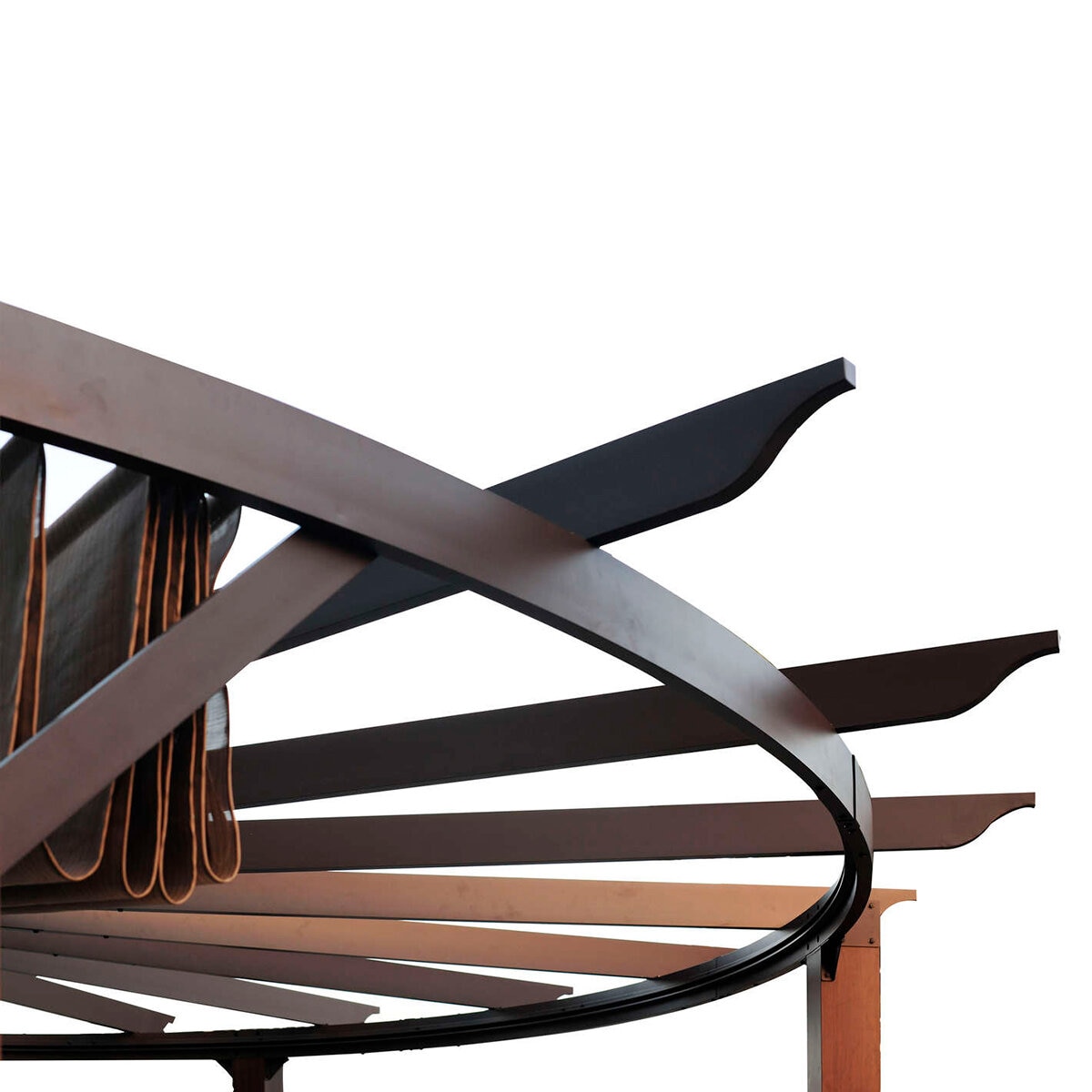 Shandong, Pérgola Semicircular Iris de 6.5m x 2.3m Shandong, Pérgola Semicircular Iris de 6.5m x 2.3m