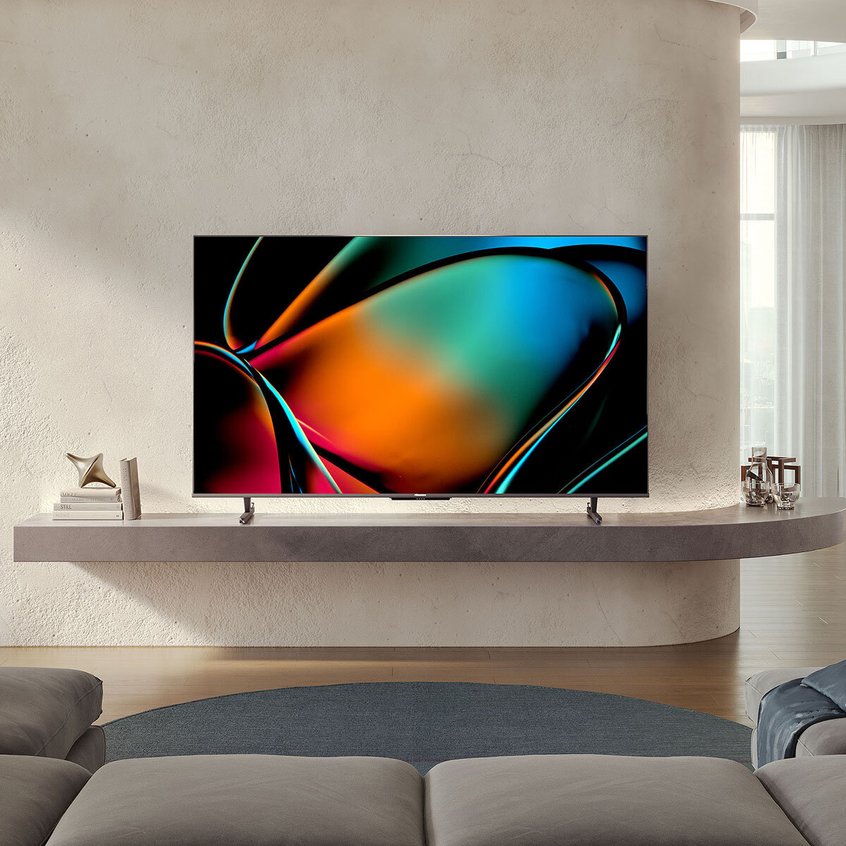 ﻿Hisense Pantalla 55" ULED Miniled 4K Android TV