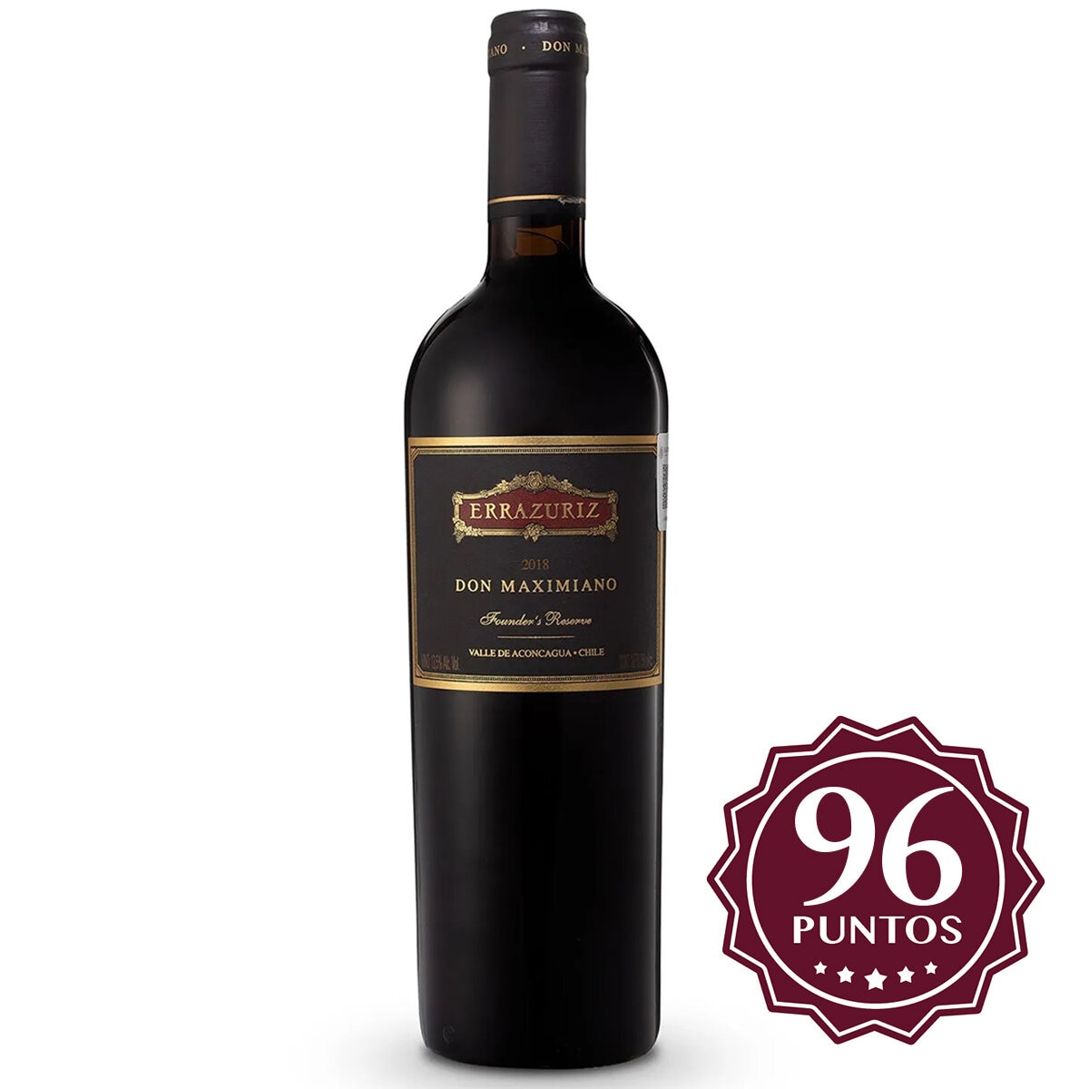 Vino Tinto Errazuriz Don Maximiano Founder's Reserve 750 ml Vino Tinto Errazuriz Don Maximiano Founder's Reserve 750 ml
