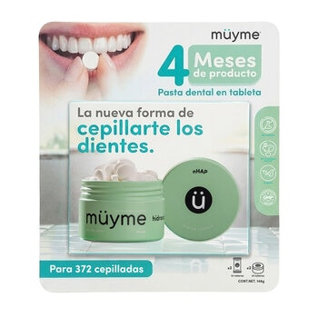 Muyme Pasta Dental en Tableta 372 Tabletas Muyme Pasta Dental en Tableta 372 Tabletas