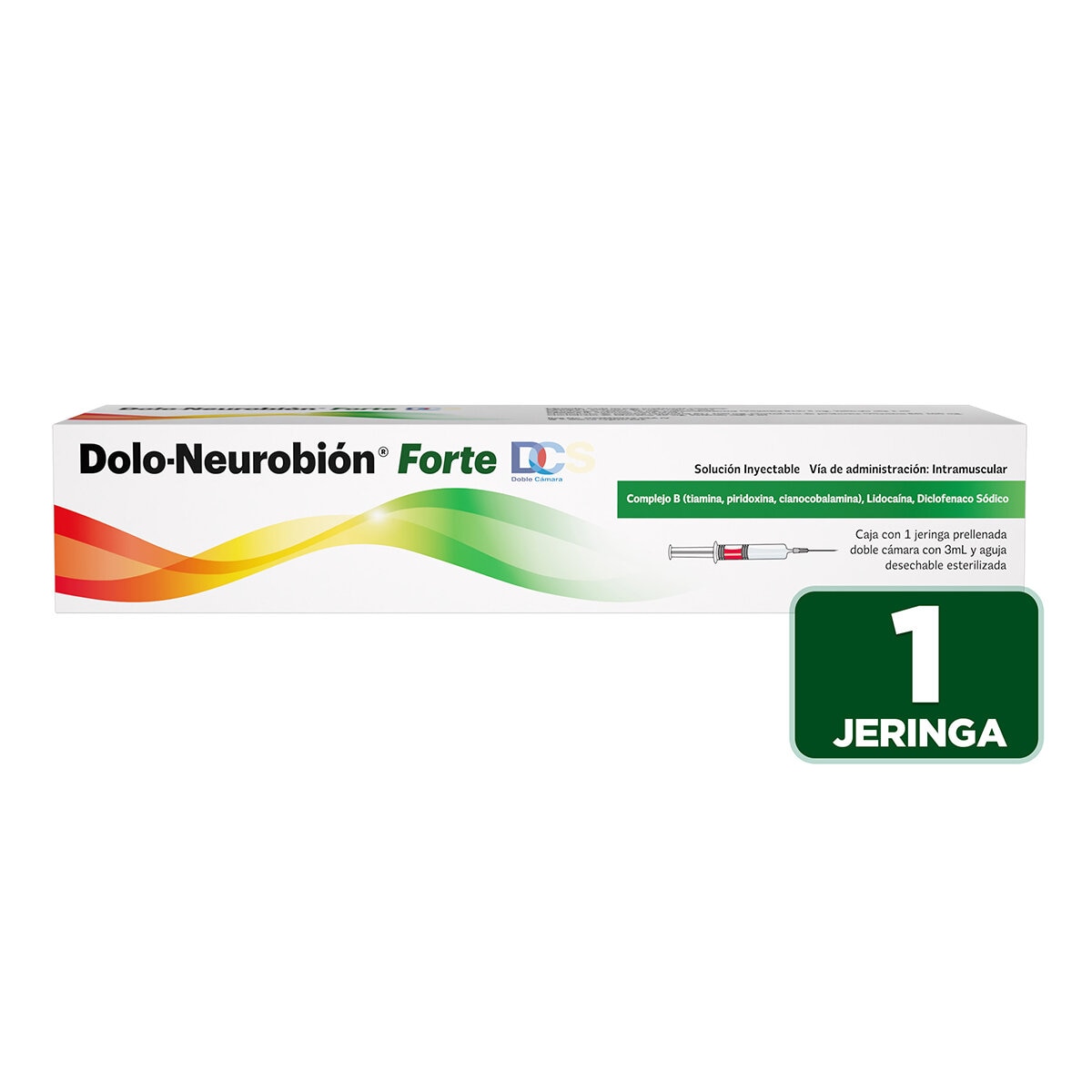 Dolo-Neurobión Forte DC Inyectable con jeringa prellenada, 3ml