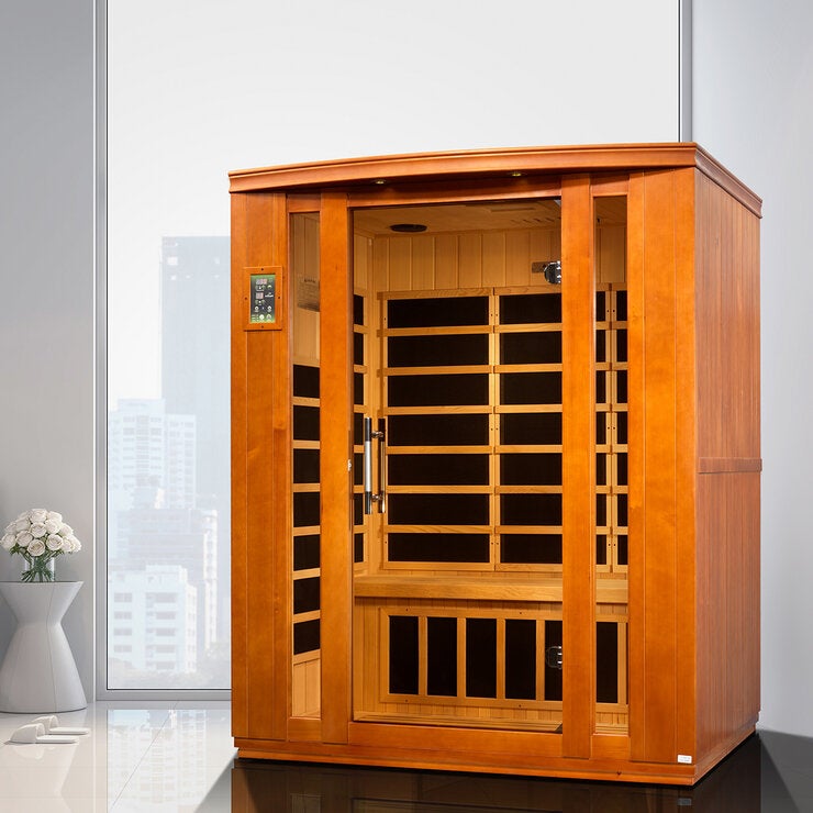 Sauna Infrarrojo Dynamic Bellagio Low EMF, 3 Personas Sauna Infrarrojo Dynamic Bellagio Low EMF, 3 Personas