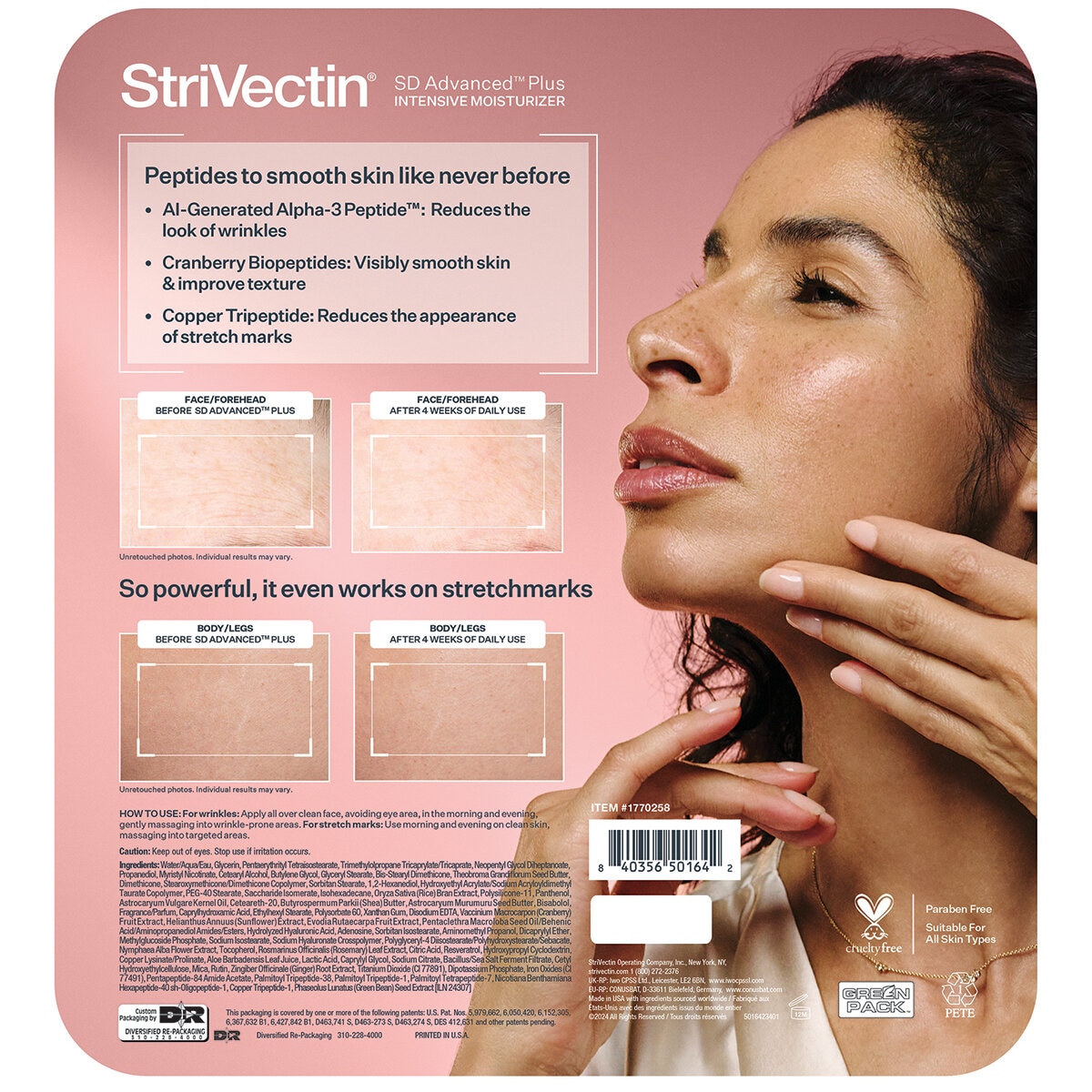 Strivectin Crema Humectante Antiarrugas 2 pzas